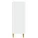 Credenza Bianco Lucido 66 x 34,5 x 95 cm Legno ingegnerizzato - Foto miniatura 4