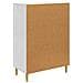 Credenza Bianco Lucido 66 x 34,5 x 95 cm Legno ingegnerizzato - Foto miniatura 5