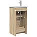 Mobile da bagno con lavabo Rovere Sonoma 42 x 40 x 84,5 cm - Foto miniatura 4