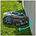smart SILENO sense Tagliaerba robotizzato Batteria Grigio, Turchese - Foto miniatura 3