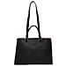 Borsa A Spalla Grande Basic Nera - Foto miniatura 2