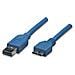 ICOC MUSB3-A-020 - Cavo USB 3.0 Superspeed A / Micro B 2m - Foto miniatura 2