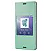Flip view smartstyle orig z3 silver green - Foto miniatura 3