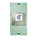 Flip view smartstyle orig z3 silver green - Foto miniatura 1