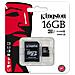 Scheda di Memoria MicroSDHC SDC10G2/16GB 16 GB di Capacità Classe 10 UHS1 - Foto miniatura 3