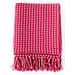 Copriletto in Cotone a Quadri 160x210 cm Rosa - Foto miniatura 4