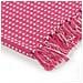 Copriletto in Cotone a Quadri 160x210 cm Rosa - Foto miniatura 6