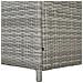 Cesta Da Giardino In Polirattan Grigio 158x63 Cm Modena - Foto miniatura 24