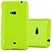 Custodia Compatibile Con Nokia Lumia 625 In Jelly Verde - Coperchio Protettivo In Silicone Tpu Flessibile - Foto miniatura 1