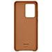 Custodia Leather Cover Ef-vg988laegeu Per Galaxy S20 Ultra Sm-g988 Marrone - Foto miniatura 4