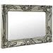 Specchio Da Parete Stile Barocco 60x40 Cm Argento - Foto miniatura 4
