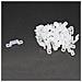 100pcs Lot Led Striscia Connettore Silicon Fermi Di Clip Per La Striscia Della Luce 10mm Smd5050 Luce Flessibile Strisce Holder Fissaggio - Foto miniatura 4