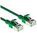 Green 5 Meter Lszh U /ftp Cat6a Datacenter Slimline Patch Cable Snagless With Rj45 Connectors (dc7705) - Foto miniatura 2