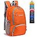 30l Leggero Packable Zaino Water Resistant Escursionismo Daypack Piccolo Viaggio Zaino Pieghevole Di Campeggio Sacchetto Esterno (arancione)  - Foto miniatura 1
