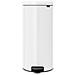 Pattumiera A Pedale 30l Bianco - 114748 - Foto miniatura 1