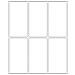 Adhesive labels white Movables 34x67 192 St. , Bianco, 3,4 cm, 6,7 cm - Foto miniatura 2