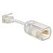 18890 RJ10 RJ10 Trasparente cavo di interfaccia e adattatore - Foto miniatura 1