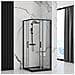 Cabina Doccia Punto Black 80x80 - Foto miniatura 2
