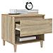 Comodini 2 Pz Rovere Sonoma 50x46x50 Cm In Legno Multistrato - Foto miniatura 6