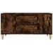 Mobile Porta Tv Rovere Fumo 102x44,5x50 Cm In Legno Multistrato - Foto miniatura 2