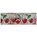 Tappeto Passatoia Cucina Antiscivolo Stampa Digitale Sprinty Disegno Cherry 52x90 Cherry - Foto miniatura 1