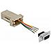 Adattatore Jack D-sub A 9 Pin Per Kit Di Montaggio Jack Rj11/rj14 6p / 4c - Foto miniatura 1