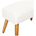 Sgabello Takoma Bouclé Bianco - Foto miniatura 3