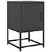 Comodino Nero 36x39x60,5 Cm In Acciaio - Foto miniatura 1