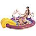 Piscina Parco Giochi Unicorno per Bambini Play Center con Scivolo e Spruzzo - Foto miniatura 1