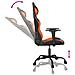 Sedia da Gaming Nero e Arancione in Similpelle - Foto miniatura 10
