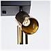Lampada Da Soffitto Winx 4 Nero /oro Sl. 1386 - Moderno Lampade Da Soffitto Oro Nero 19x25x25 Cm - Foto miniatura 6