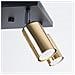 Lampada Da Soffitto Winx 4 Nero /oro Sl. 1386 - Moderno Lampade Da Soffitto Oro Nero 19x25x25 Cm - Foto miniatura 8