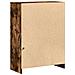 Credenza con LED Rovere Fumo 72x34x100 cm in Legno Multistrato - Foto miniatura 3