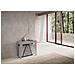 Consolle allungabile 90x42/302 cm Zima cemento - Foto miniatura 2