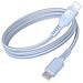 Cavo Di Ricarica E Trasferimento Usb-c /usb-c 3a Power Delivery 60w 1,2m, Blu - Foto miniatura 1