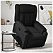 Poltrona Alzapersona Reclinabile Nera in Similpelle - Foto miniatura 2