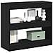 Armadio per libri in rovere nero  - 80x30x72 cm - Foto miniatura 3