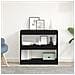 Armadio per libri in rovere nero  - 80x30x72 cm - Foto miniatura 4