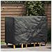 Copertura per mobili da esterno Nero 130 x 80 x 70 cm 420D - Foto miniatura 2