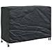 Copertura per mobili da esterno Nero 130 x 80 x 70 cm 420D - Foto miniatura 6