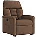 Poltrona Alzapersona Reclinabile Marrone in Tessuto - Foto miniatura 4
