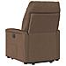Poltrona Alzapersona Reclinabile Marrone in Tessuto - Foto miniatura 7