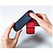 Affilacoltelli Pieghevole Rota Design Compatto E Portatile Ideale Per Coltelli Da Cucina E Outdoor Con Ruote Di Affilatura In Ceramica Colore Rosso - Foto miniatura 3