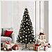 Albero di Natale con 300 LED con supporto Nero 210 cm PVC - Foto miniatura 2