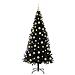Albero di Natale con 300 LED con supporto Nero 210 cm PVC - Foto miniatura 4