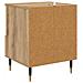 Armadio da Notte 2 pcs rovere artigianale 40 x 35 x 50 cm - Foto miniatura 9