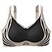 Reggiseno Senza Cuciture Ice Silk: Comfort Wireless Push-up Per Supporto Seno Grande Black Xxl - Foto miniatura 1