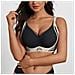 Reggiseno Senza Cuciture Ice Silk: Comfort Wireless Push-up Per Supporto Seno Grande Black Xxl - Foto miniatura 3