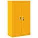Armadio Giallo senape 80 x 40 x 140 cm Acciaio - Foto miniatura 1