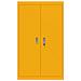 Armadio Giallo senape 80 x 40 x 140 cm Acciaio - Foto miniatura 6